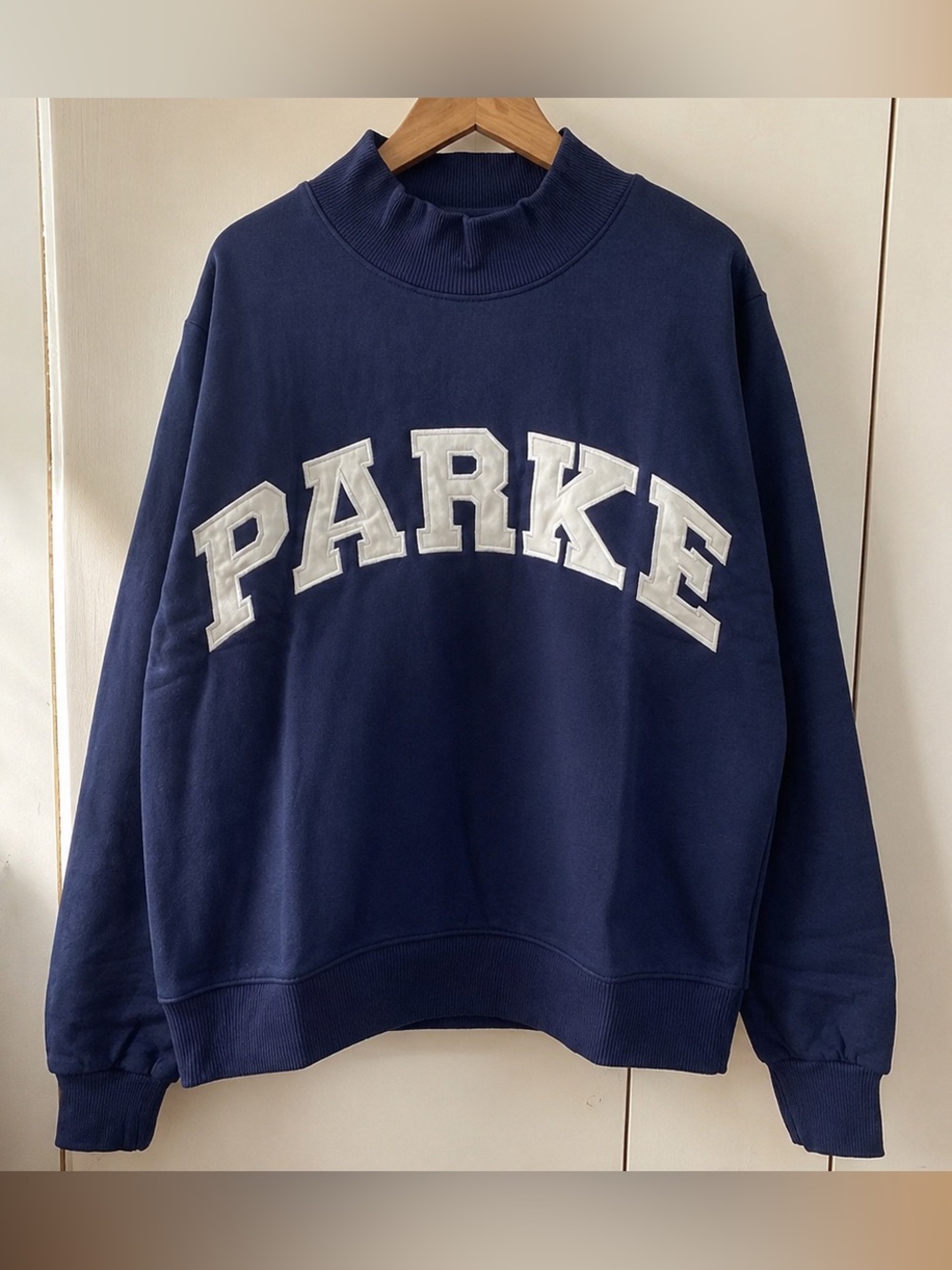 Parke Navy Crewneck Sweatshirt
